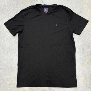 Louis Philippe Jeans Plain Black T Shirt